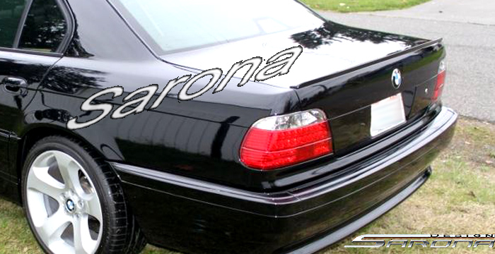 Custom BMW 7 Series Trunk Wing  Sedan (1995 - 2001) - $139.00 (Manufacturer Sarona, Part #BM-055-TW)